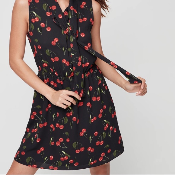 Aritzia | Sunday Best Cherry Skater Dress - Picture 1 of 5